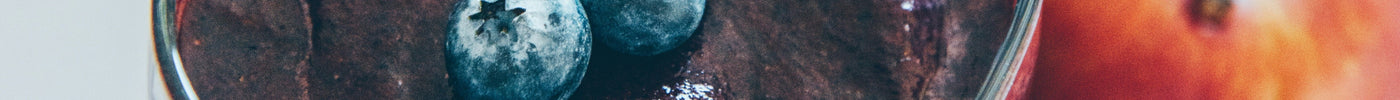 Frisse blauwe bessen-appel smoothie