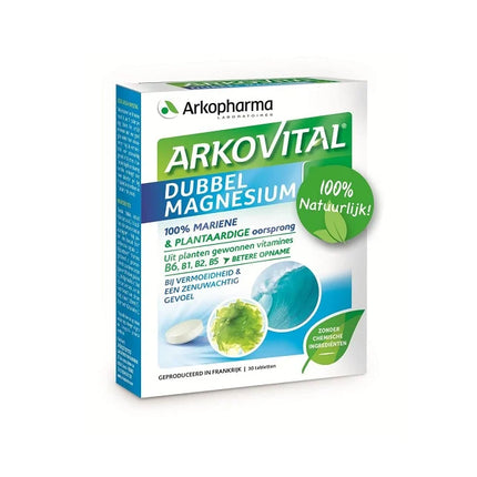 Arkovital Dubbel Magnesium | Tijdelijk 2 verpakkingen én met gratis tijdschrift Annemarie's Health 4 samen voor € 25,-