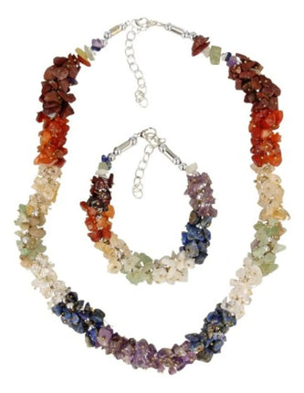 Magische chakra set in krachtige kleuren