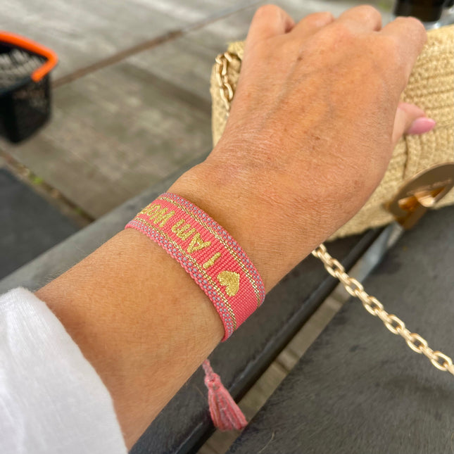 I am worthy armbandje - Het armbandje dat je herinnert aan jouw recht op liefde en kracht