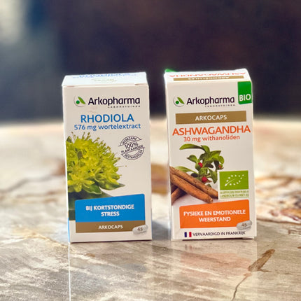 Balans booster: Ashwagandha & Rhodiola