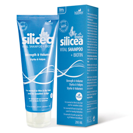 Hübner Silicea Shampoo + Biotine 200 ml