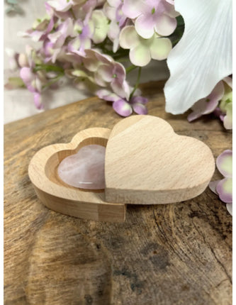 Doosje selflove met rozekwarts